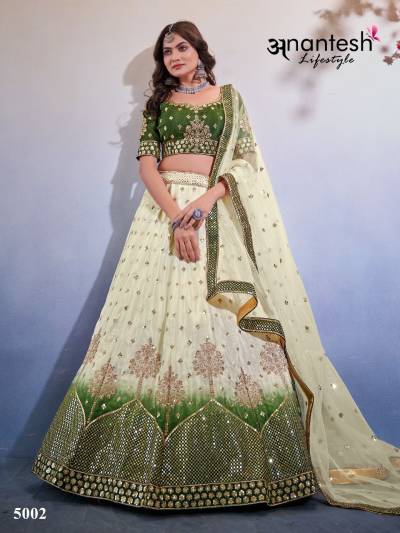 Occasions Vol 1 By Anantesh Lifestyle Designer Partywear Lehenga Choli Collection